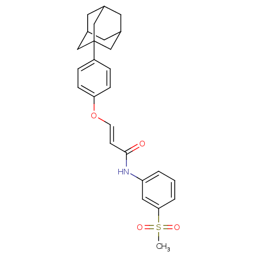 Chemical structure of BindingDB Monomer ID 50400087