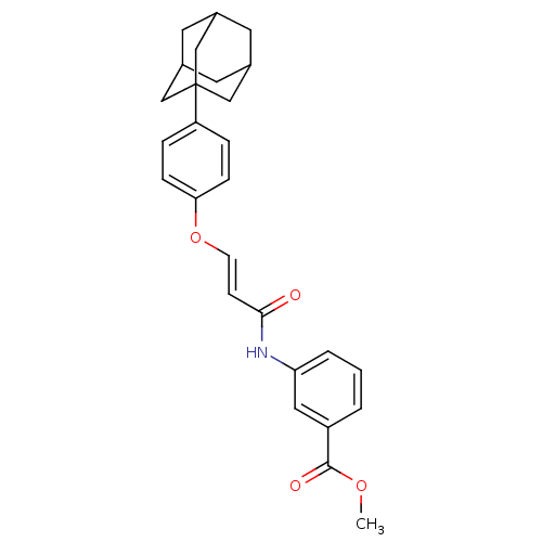 Chemical structure of BindingDB Monomer ID 50400095