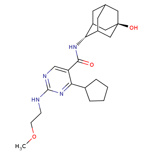 Chemical structure of BindingDB Monomer ID 50400167