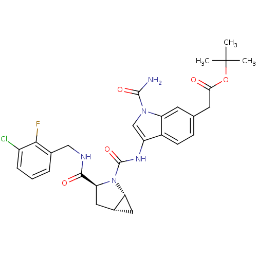 Chemical structure of BindingDB Monomer ID 50400275