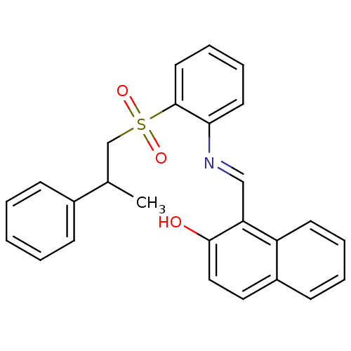 Chemical structure of BindingDB Monomer ID 50400320