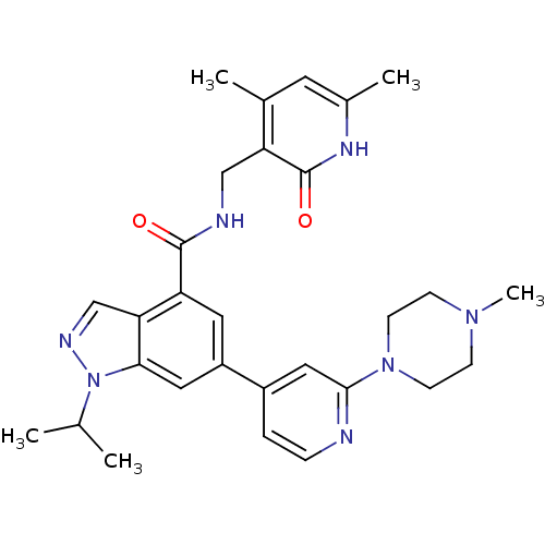 Chemical structure of BindingDB Monomer ID 50400780