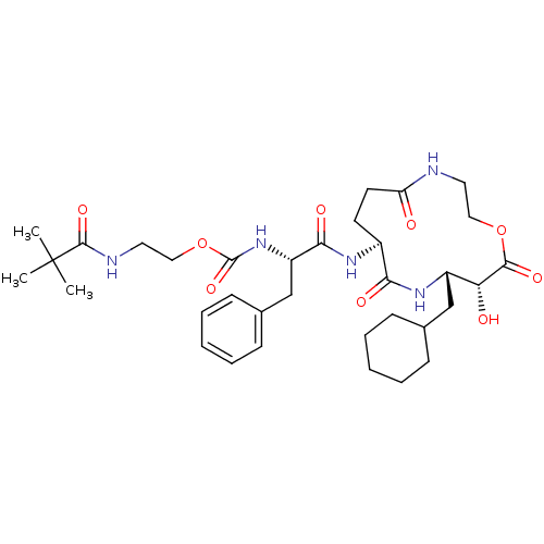 Chemical structure of BindingDB Monomer ID 50400812
