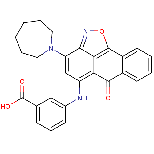 Chemical structure of BindingDB Monomer ID 50401173