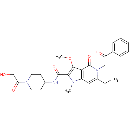 Chemical structure of BindingDB Monomer ID 50401329