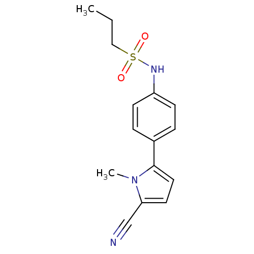 Chemical structure of BindingDB Monomer ID 50401608