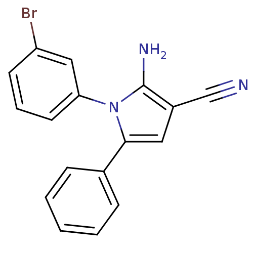 Chemical structure of BindingDB Monomer ID 50402375