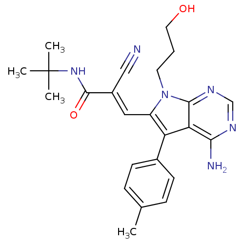 Chemical structure of BindingDB Monomer ID 50403059