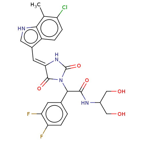 Chemical structure of BindingDB Monomer ID 50403525