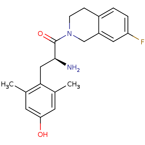 Chemical structure of BindingDB Monomer ID 50403820
