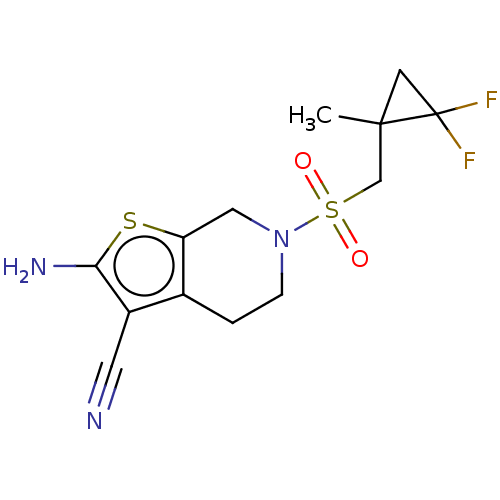 Chemical structure of BindingDB Monomer ID 50405344