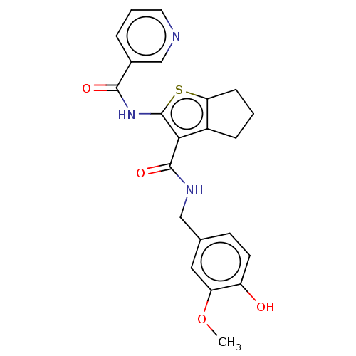 Chemical structure of BindingDB Monomer ID 50405573