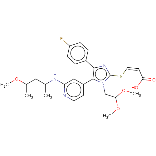 Chemical structure of BindingDB Monomer ID 50405623