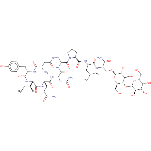 Chemical structure of BindingDB Monomer ID 50406329