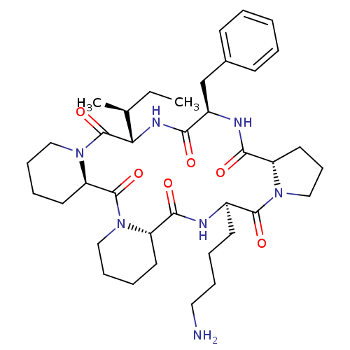 Chemical structure of BindingDB Monomer ID 50406694