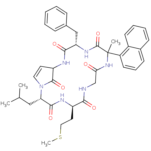Chemical structure of BindingDB Monomer ID 50406744