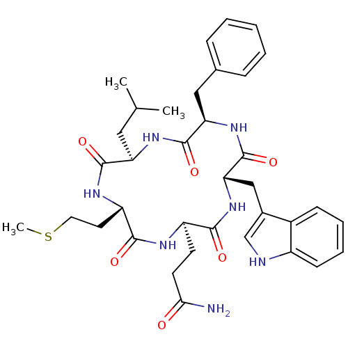 Chemical structure of BindingDB Monomer ID 50406745