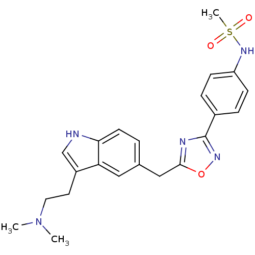 Chemical structure of BindingDB Monomer ID 50406760