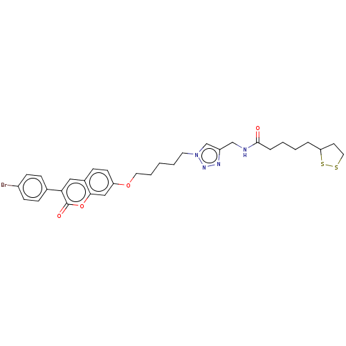 Chemical structure of BindingDB Monomer ID 50406863