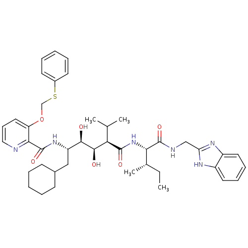 Chemical structure of BindingDB Monomer ID 50407181