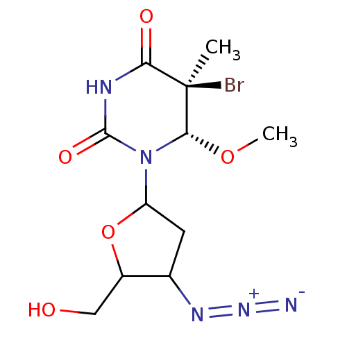 Chemical structure of BindingDB Monomer ID 50407259