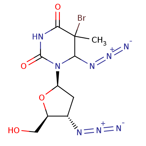 Chemical structure of BindingDB Monomer ID 50407262