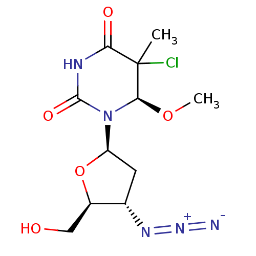 Chemical structure of BindingDB Monomer ID 50407264