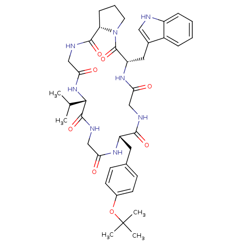 Chemical structure of BindingDB Monomer ID 50407272