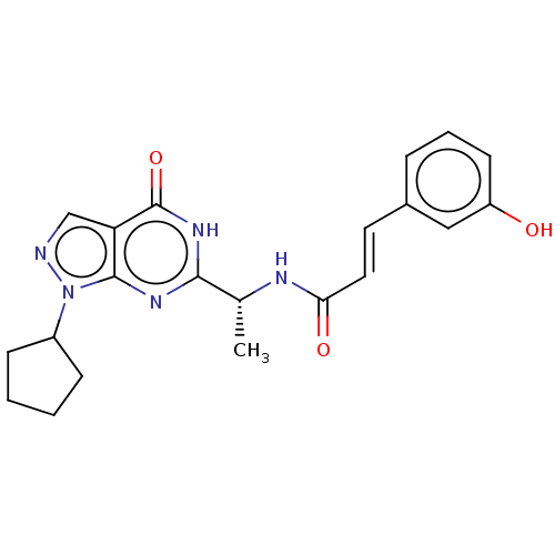 Chemical structure of BindingDB Monomer ID 50407430