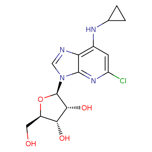 Chemical structure of BindingDB Monomer ID 50407527