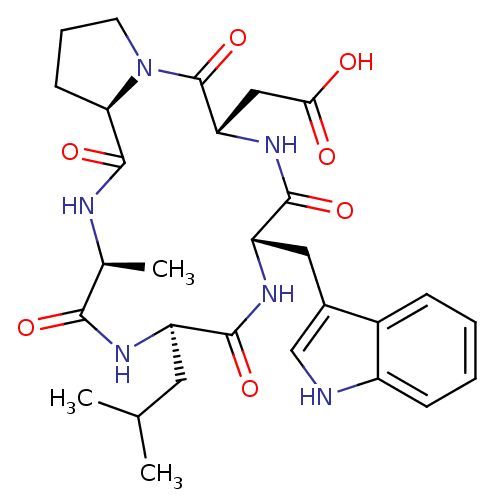 Chemical structure of BindingDB Monomer ID 50407566