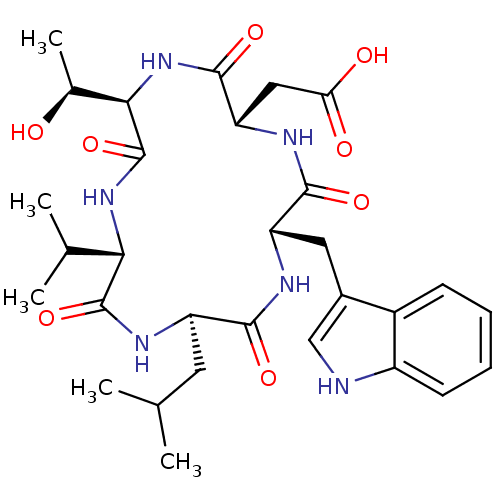 Chemical structure of BindingDB Monomer ID 50407569