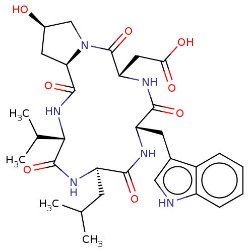 Chemical structure of BindingDB Monomer ID 50407570