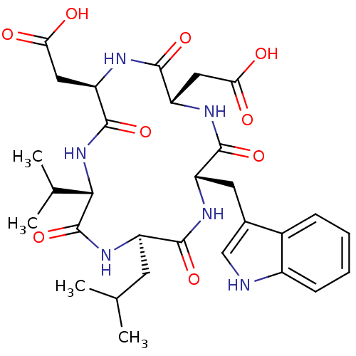 Chemical structure of BindingDB Monomer ID 50407592