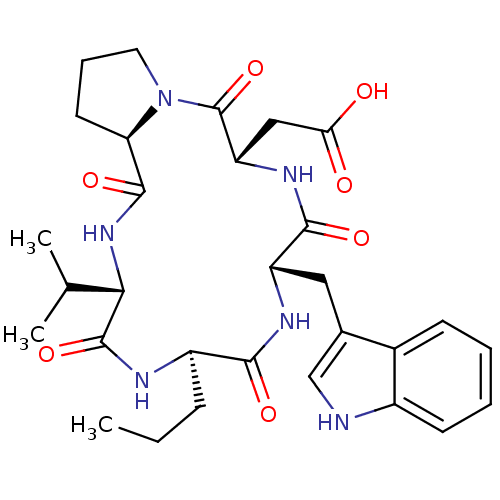 Chemical structure of BindingDB Monomer ID 50407596