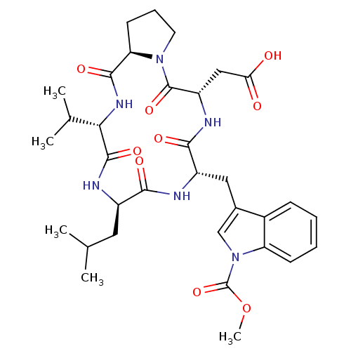 Chemical structure of BindingDB Monomer ID 50407601