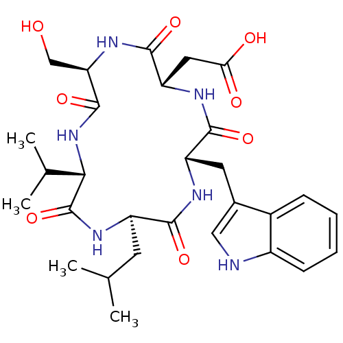 Chemical structure of BindingDB Monomer ID 50407602