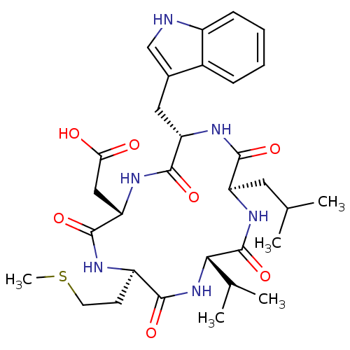 Chemical structure of BindingDB Monomer ID 50407604