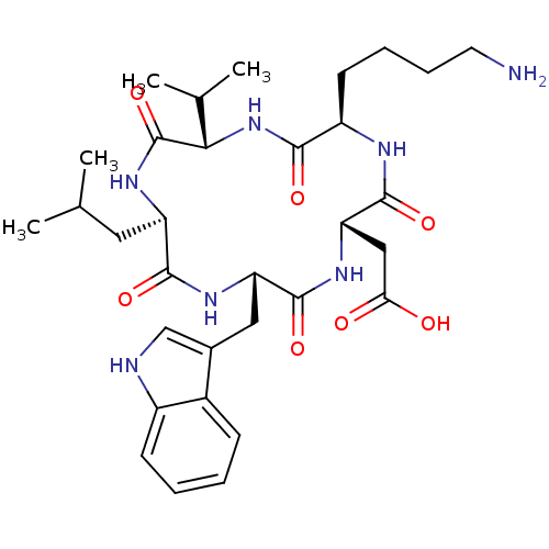 Chemical structure of BindingDB Monomer ID 50407608