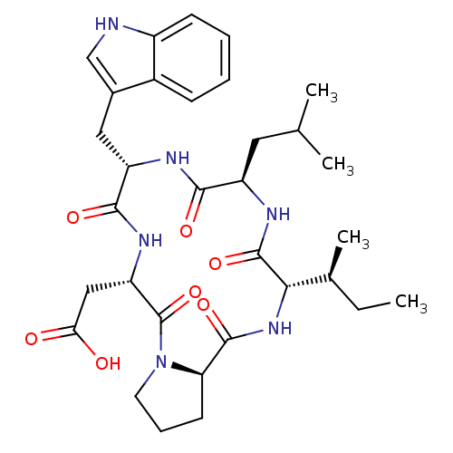 Chemical structure of BindingDB Monomer ID 50407614
