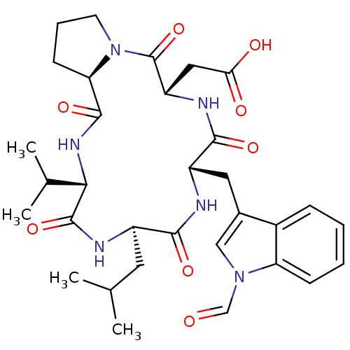 Chemical structure of BindingDB Monomer ID 50407615