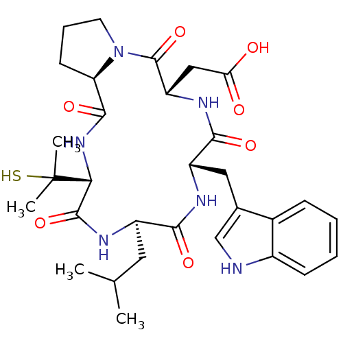 Chemical structure of BindingDB Monomer ID 50407621