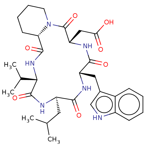 Chemical structure of BindingDB Monomer ID 50407622