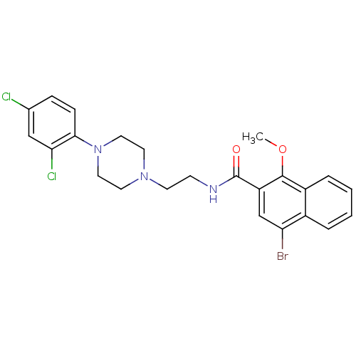 Chemical structure of BindingDB Monomer ID 50408395