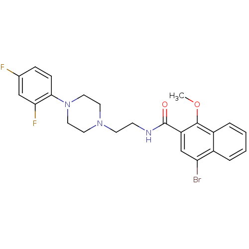 Chemical structure of BindingDB Monomer ID 50408396