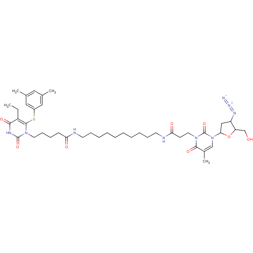 Chemical structure of BindingDB Monomer ID 50408893