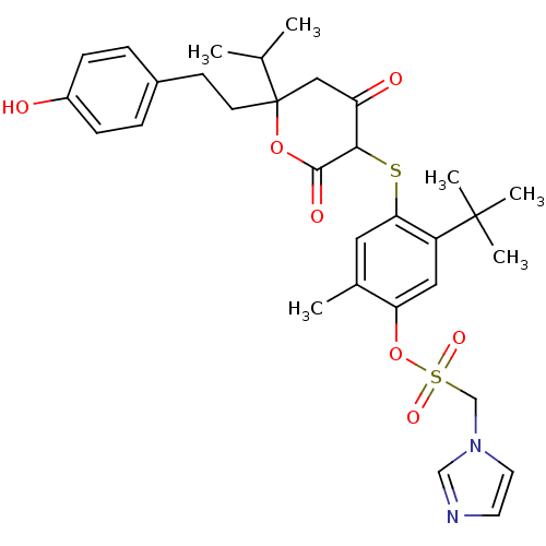 Chemical structure of BindingDB Monomer ID 50409127