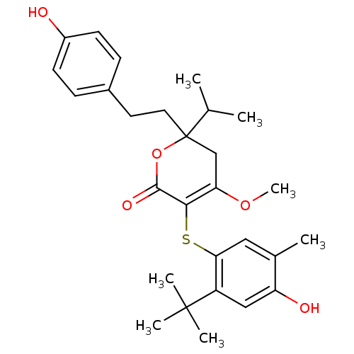 Chemical structure of BindingDB Monomer ID 50409174
