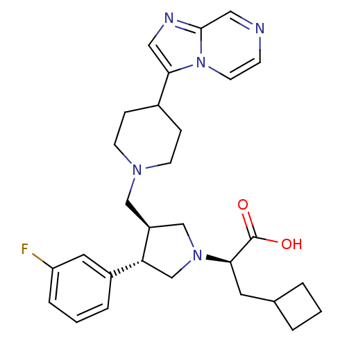 Chemical structure of BindingDB Monomer ID 50410166