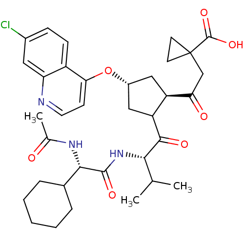 Chemical structure of BindingDB Monomer ID 50410376